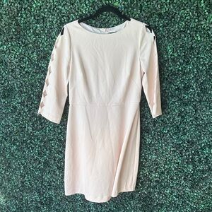 Vince Camuto Blush Long Sleeve Dress